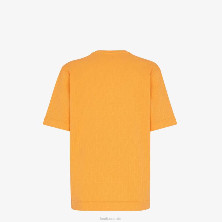 Men Apparel Fendi HP0B2004 Jersey T-Shirt Orange