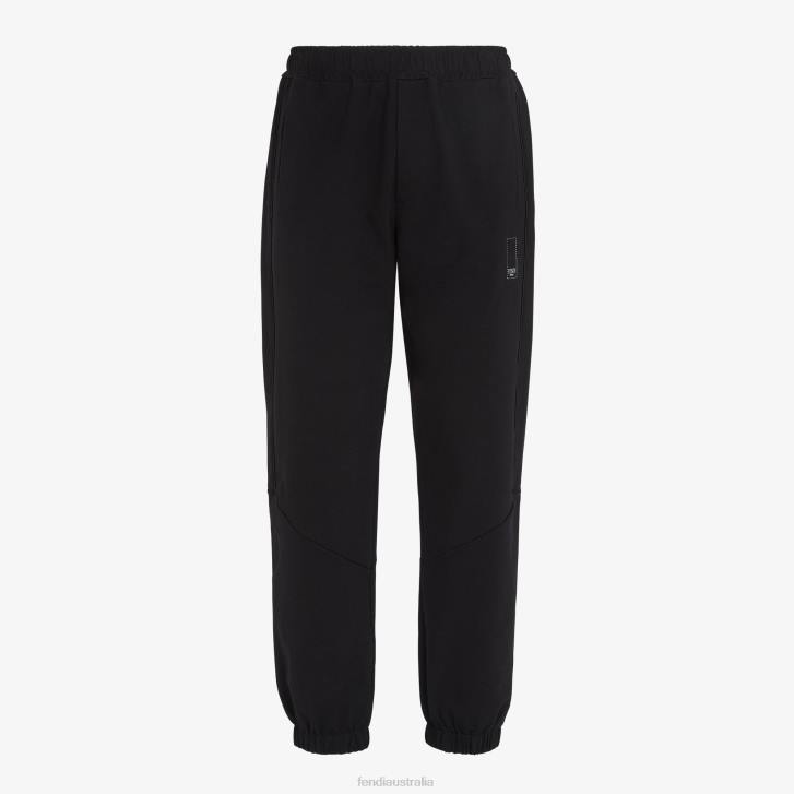 Men Apparel Fendi HP0B2151 Jersey Trousers Black