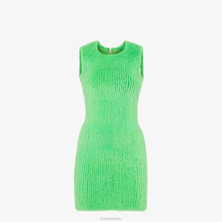 Women Apparel Fendi HP0B1108 Mink Dress Green