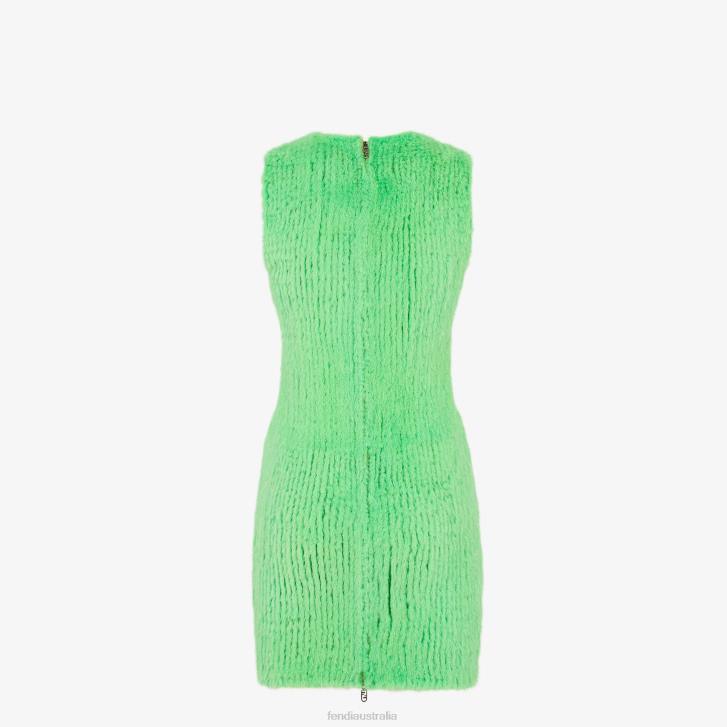 Women Apparel Fendi HP0B1108 Mink Dress Green