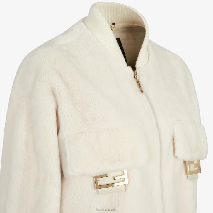 Women Apparel Fendi HP0B1163 Mink Bomber Jacket Fashion