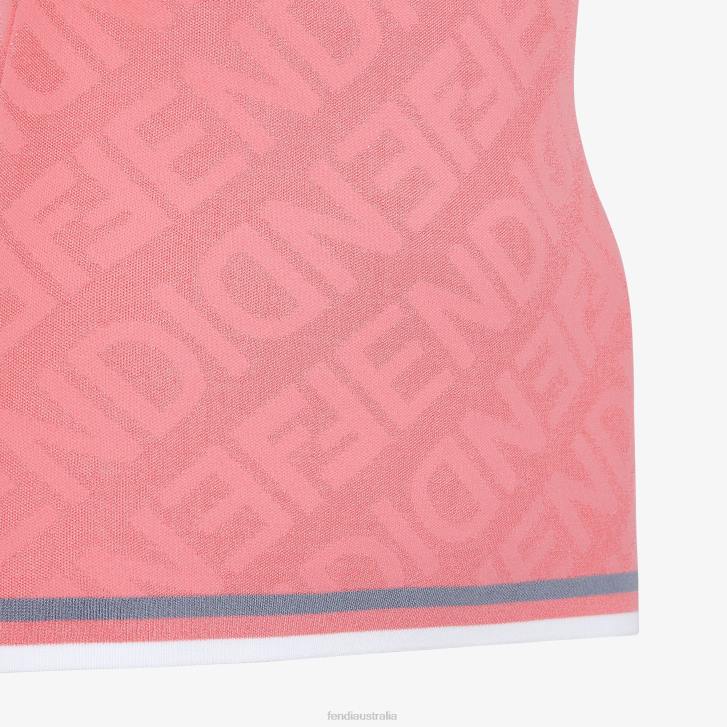 Women Apparel Fendi HP0B1017 Viscose Top Pink