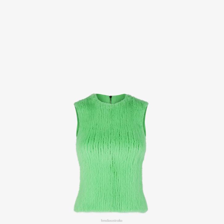 Women Apparel Fendi HP0B1109 Mink Top Green