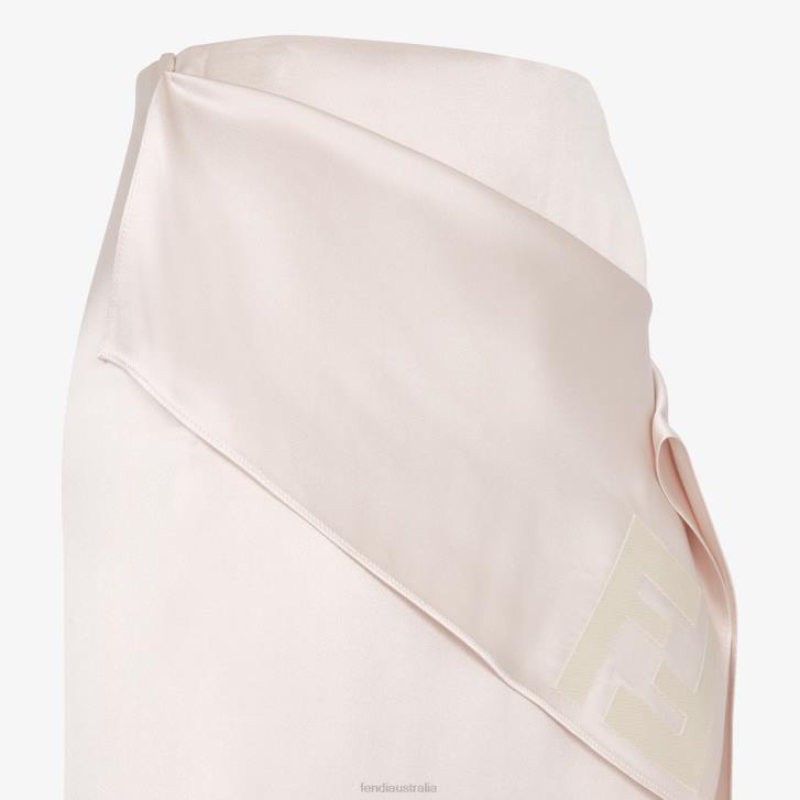 Women Apparel Fendi HP0B1089 Silk Skirt Beige