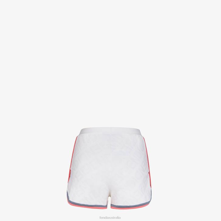 Women Apparel Fendi HP0B1036 Viscose Shorts White