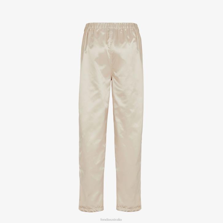 Women Apparel Fendi HP0B1152 Nylon Pants White