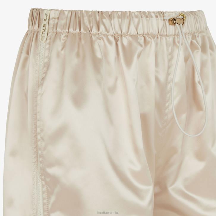 Women Apparel Fendi HP0B1152 Nylon Pants White